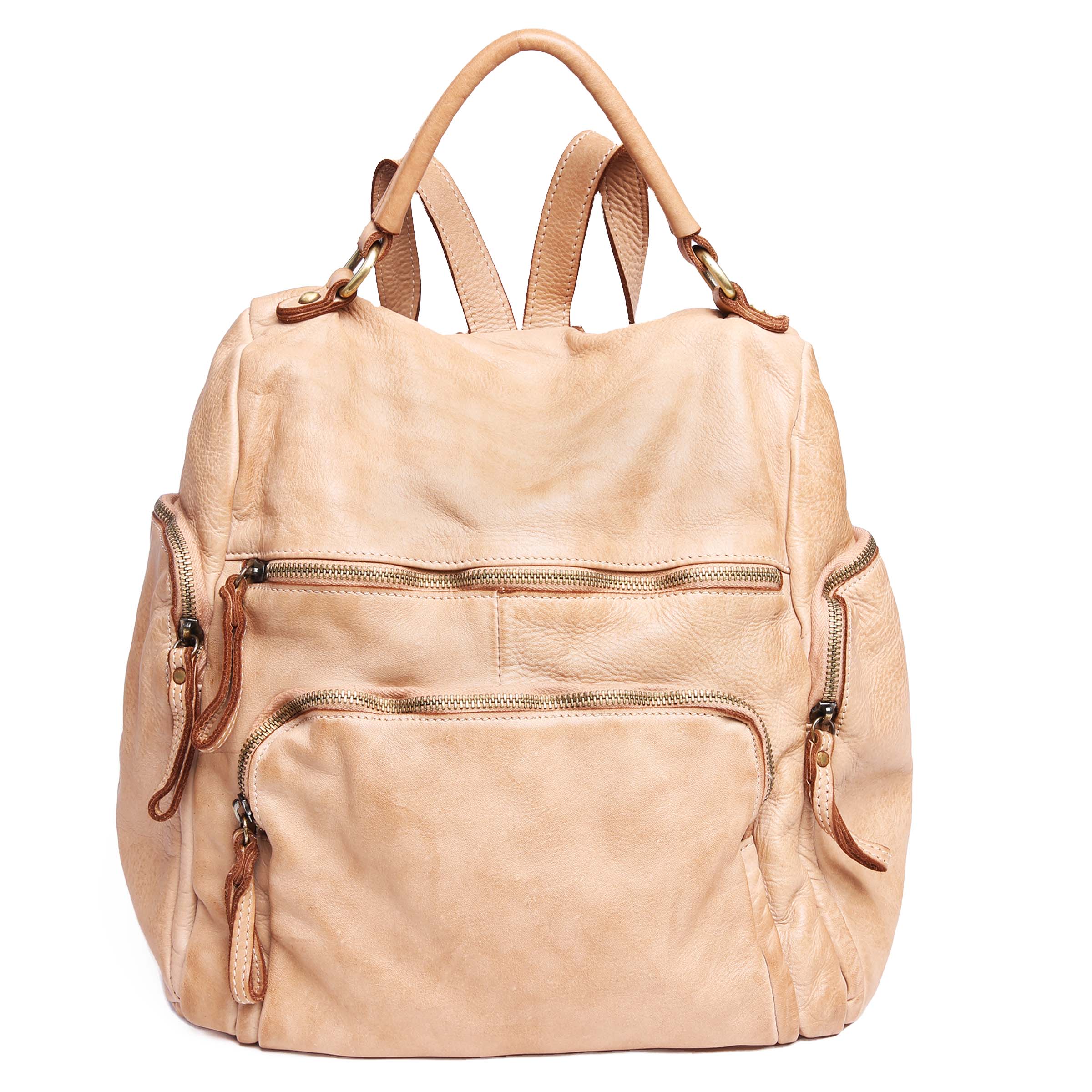 Momma Mia Backpack in Taupe