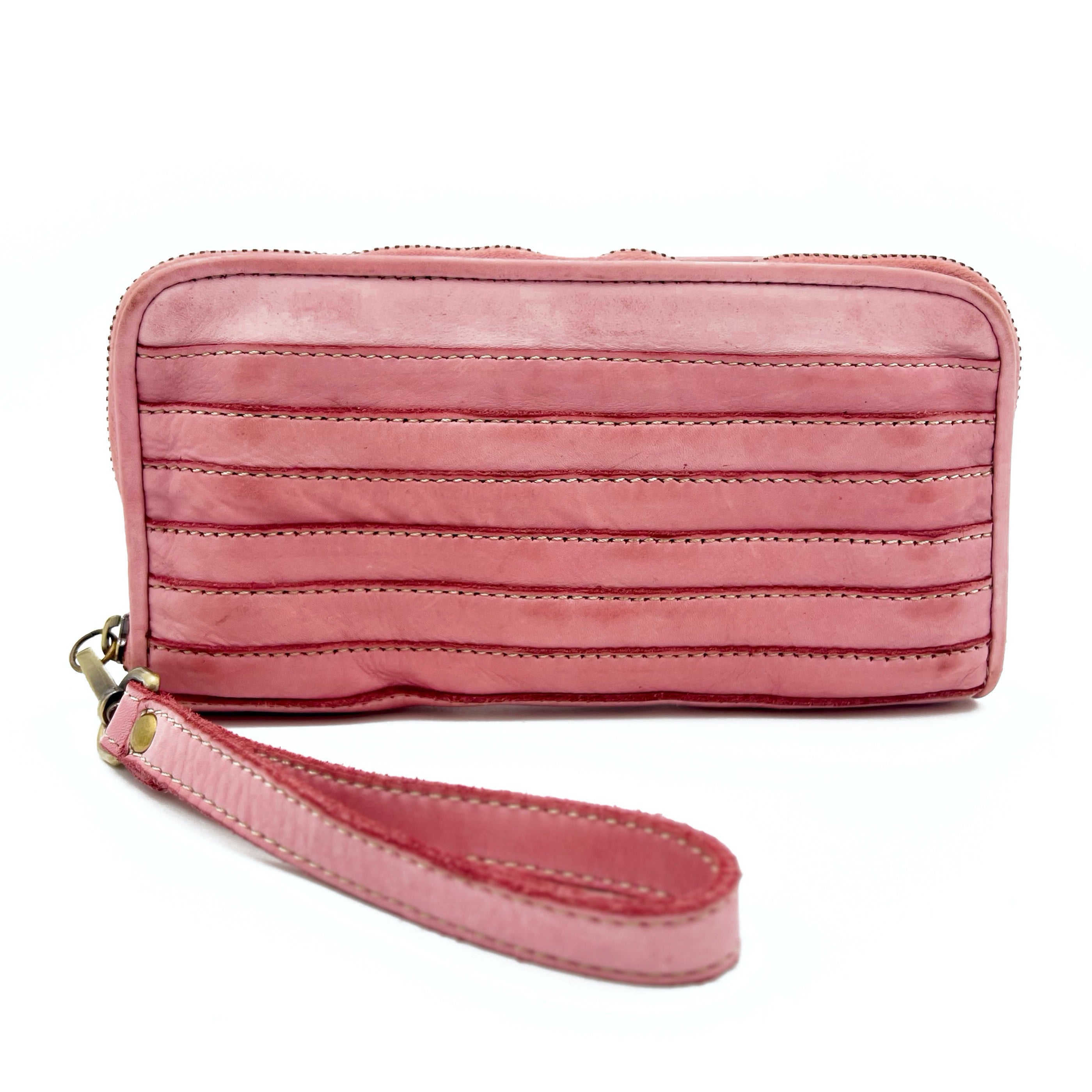 Milan Wallet in Blush Pink