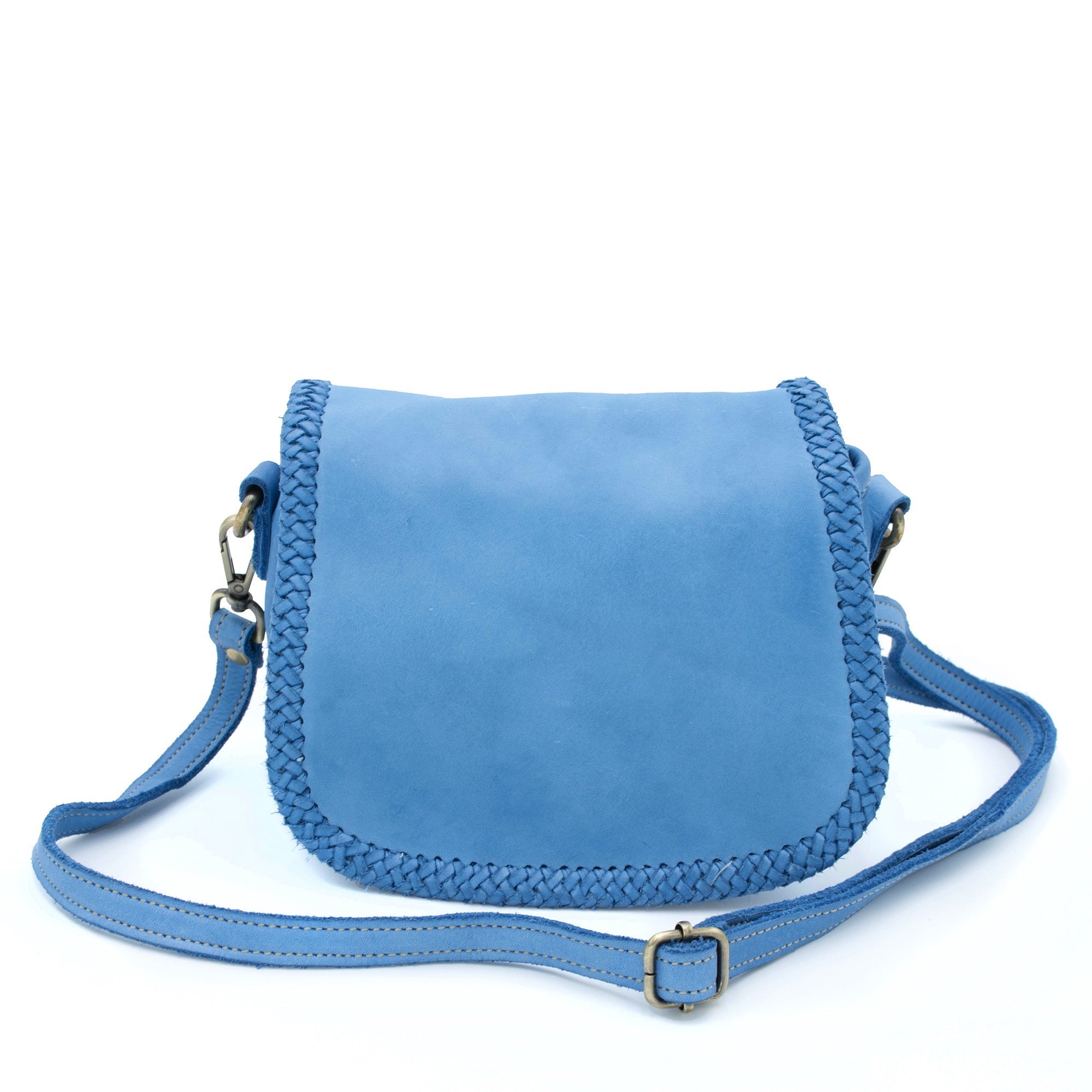 Naples Saddle Bag in Ocean