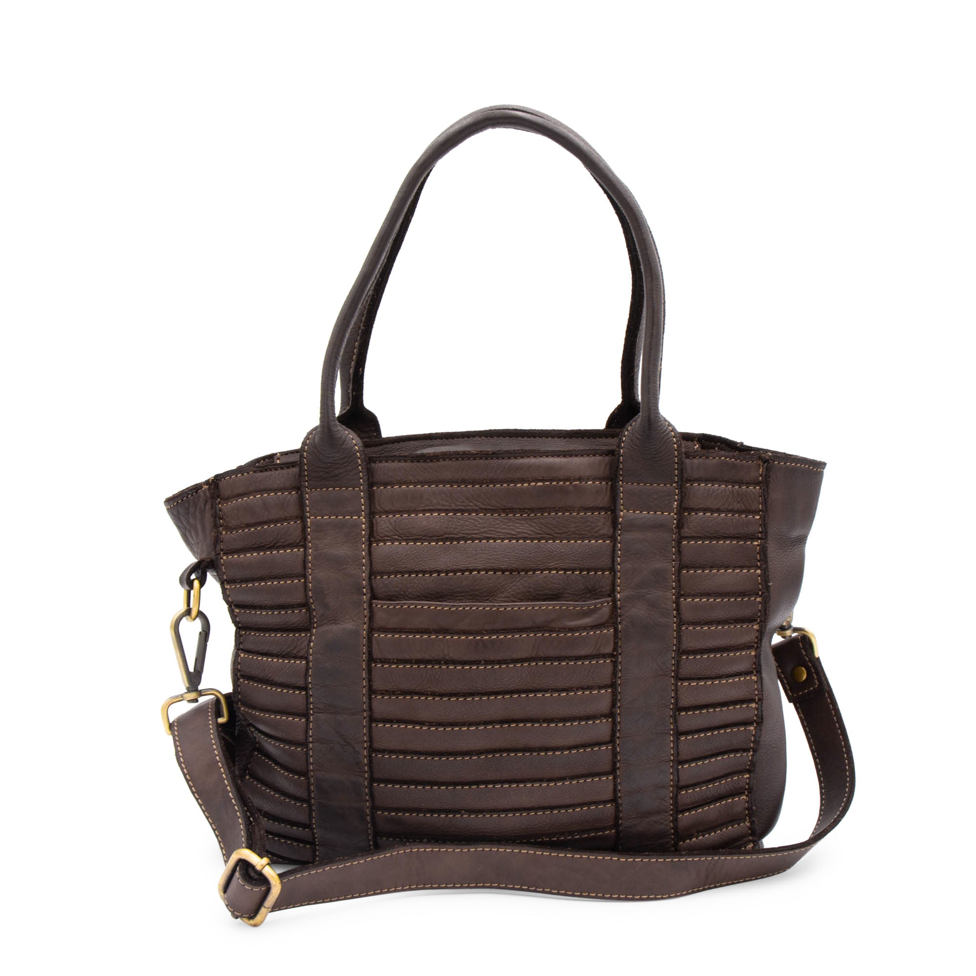 Milan Tote in Chocolate