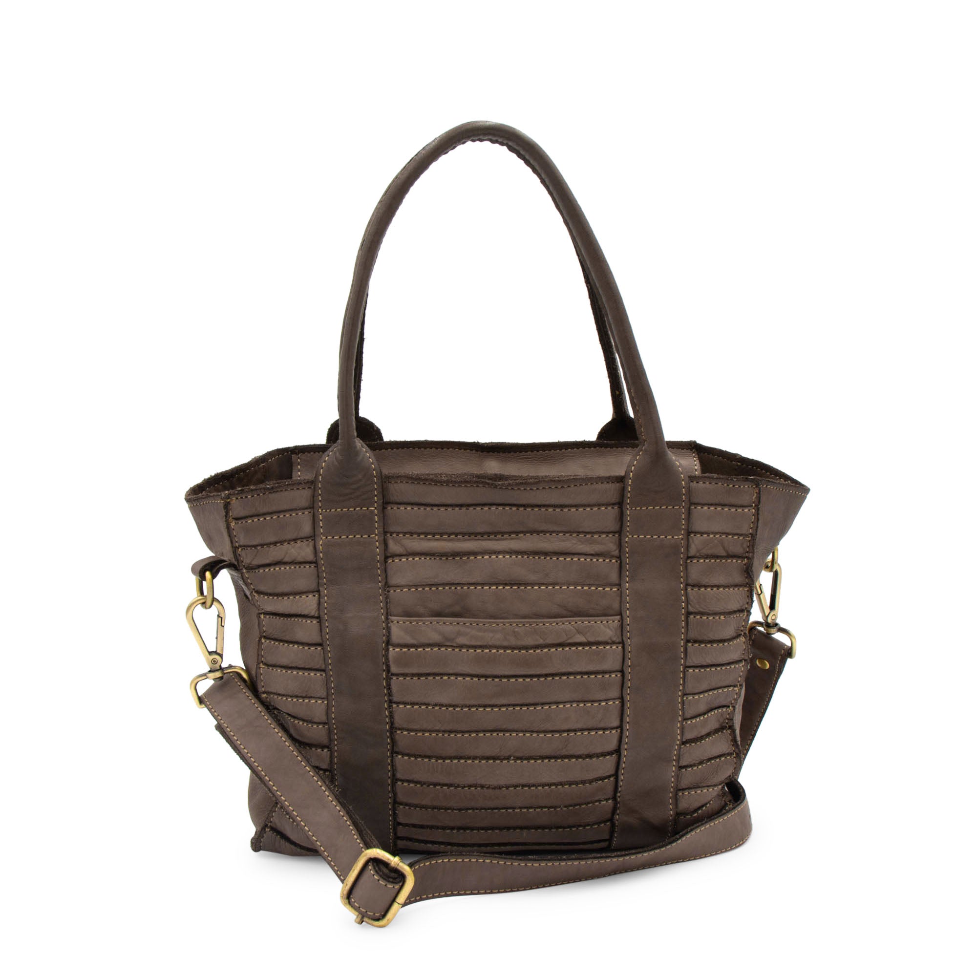 Milan Tote in Mushroom