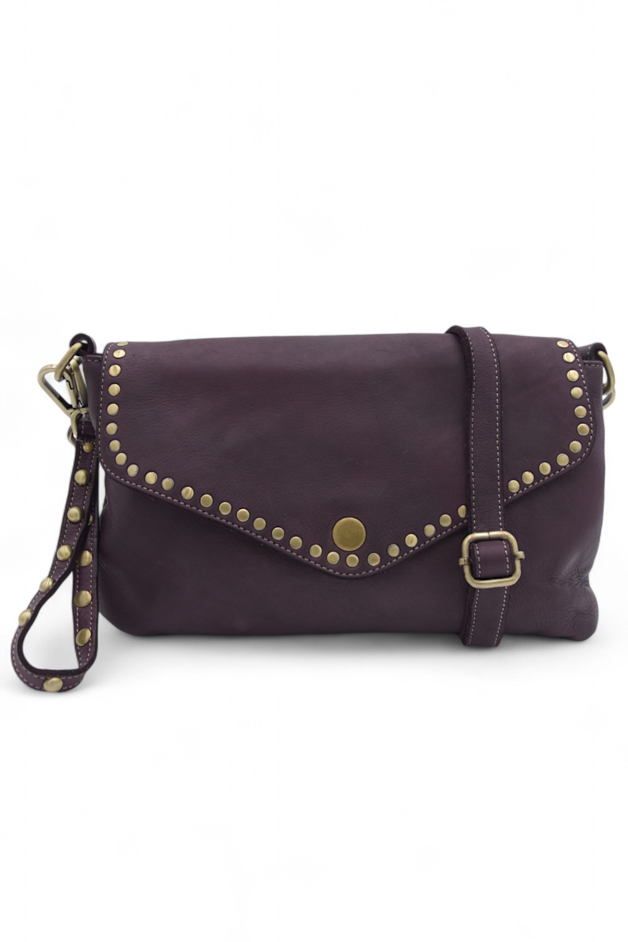 Aria Envelope Crossbody in Bordeaux