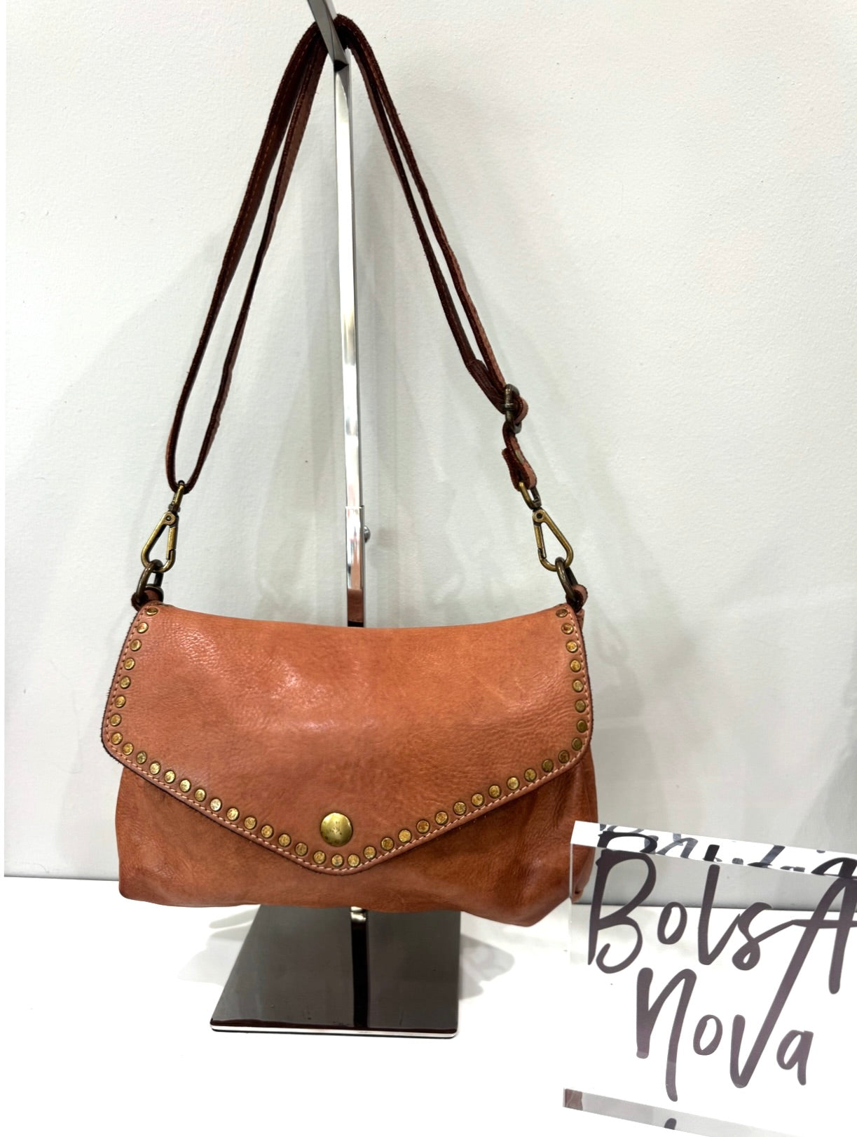 Sample Sale - Aria Crossbody in Cognac