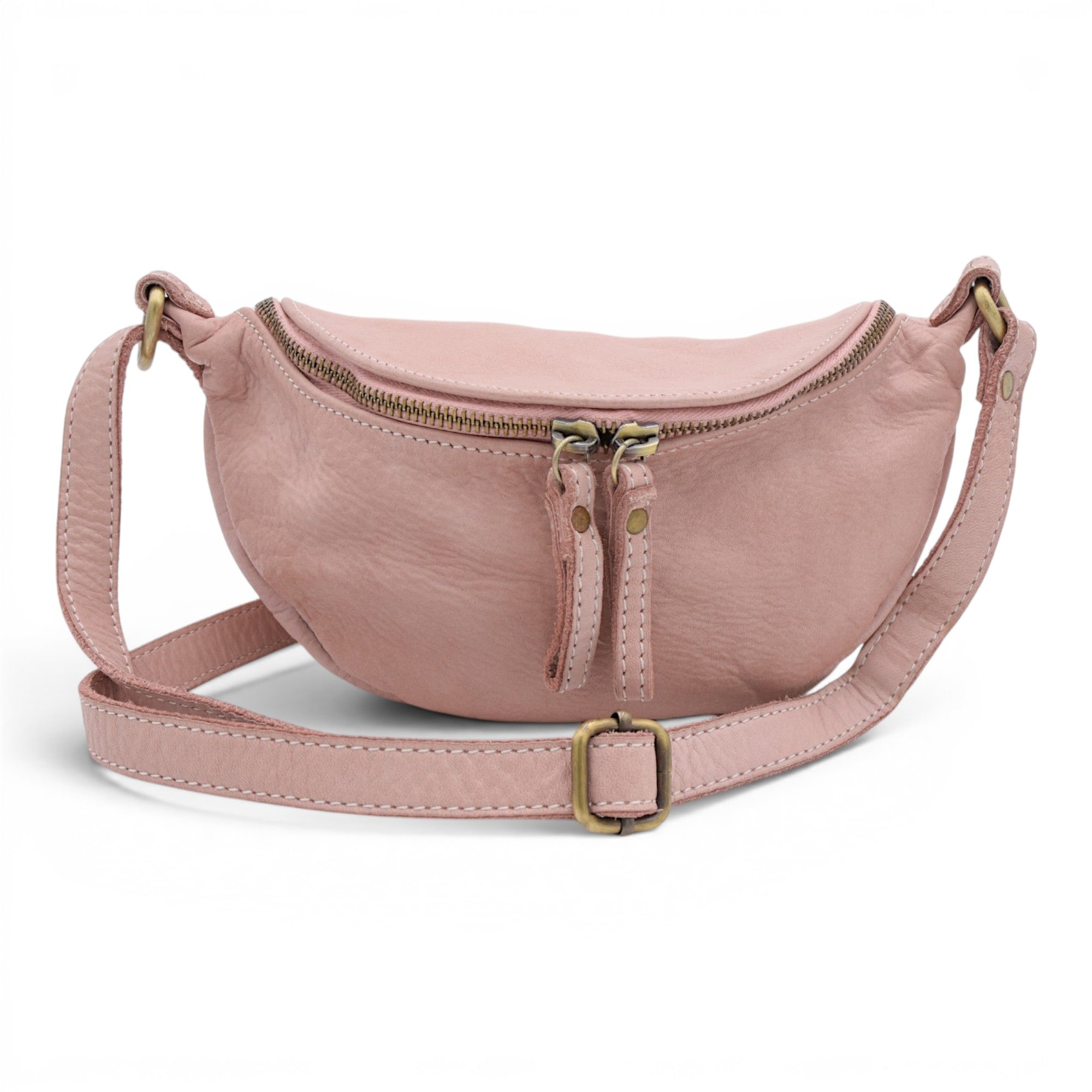 Avery Crossbody in Dusty Pink