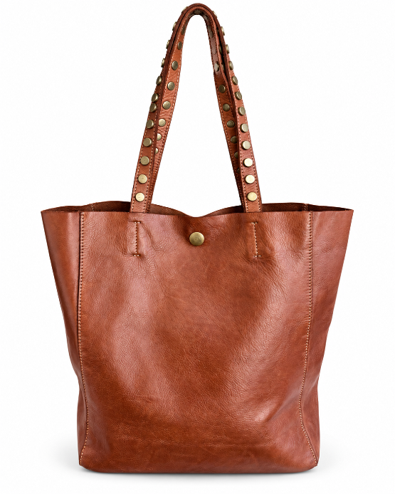 Wanderlust Tote in Cognac