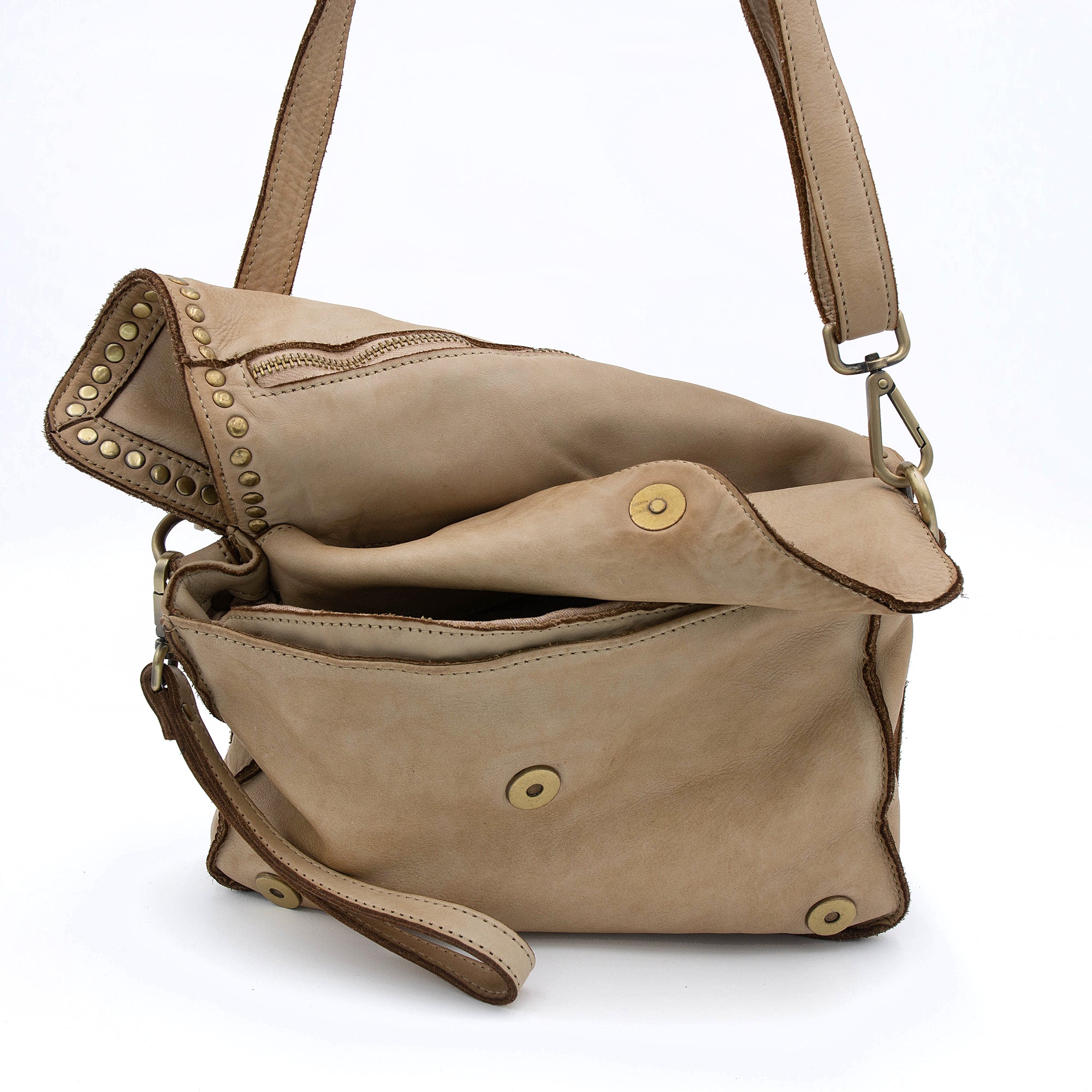 Marisa Crossbody in Light Taupe