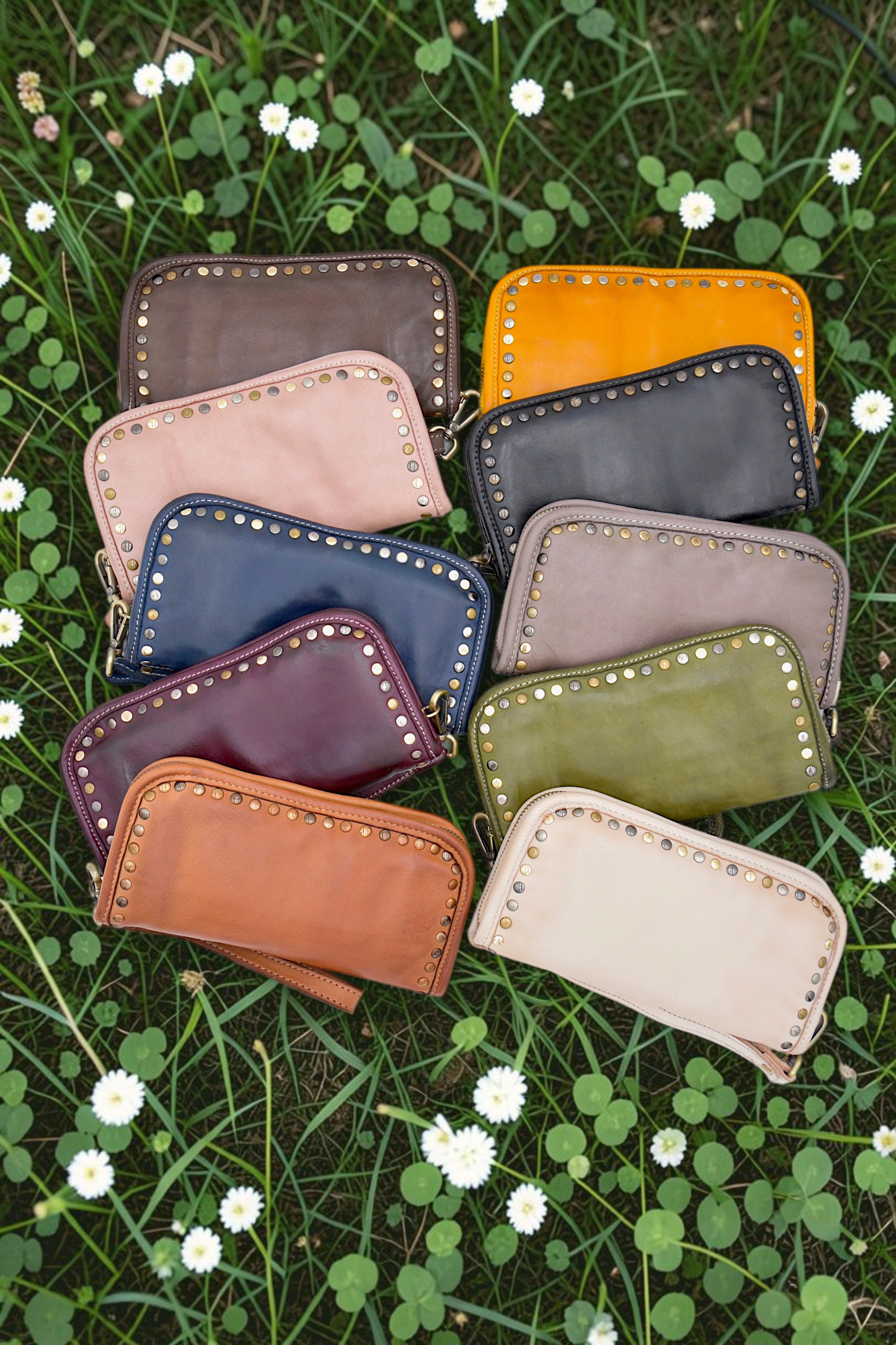Sofia Zip Around Wallet in Black