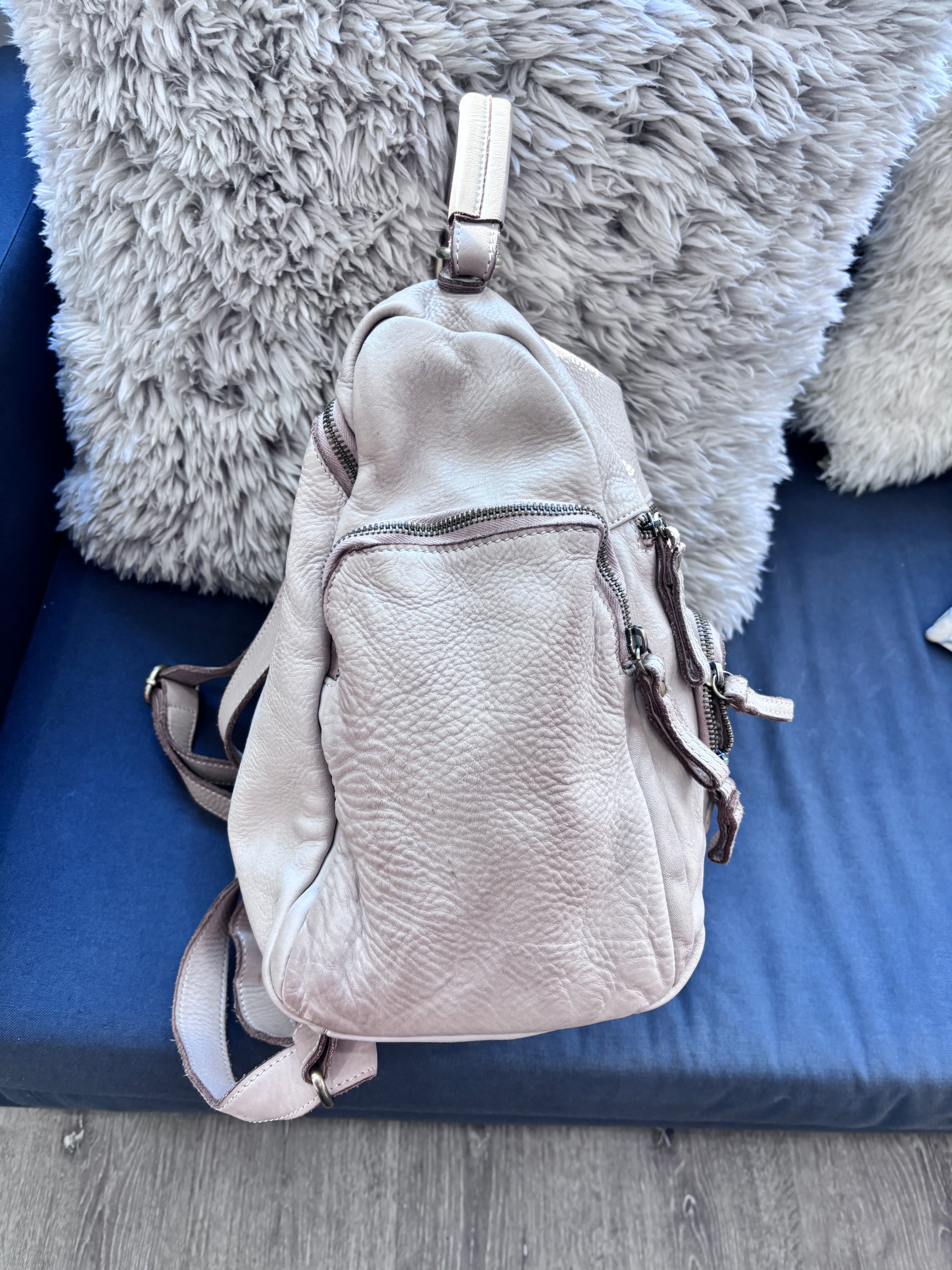 Sample Sale - Mia Backpack in Light Taupe