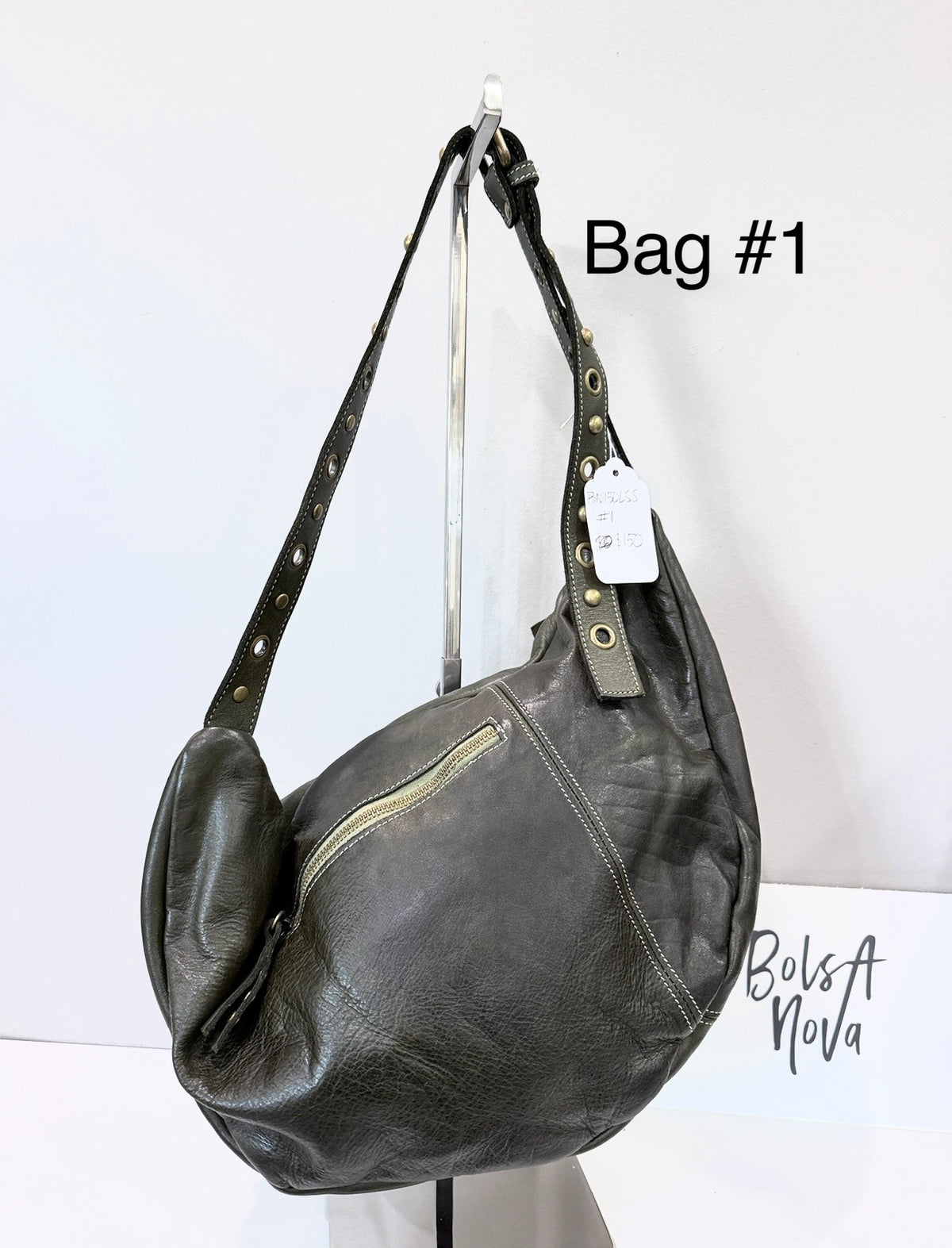 Bella Large Sling in Olive - Sample Sale